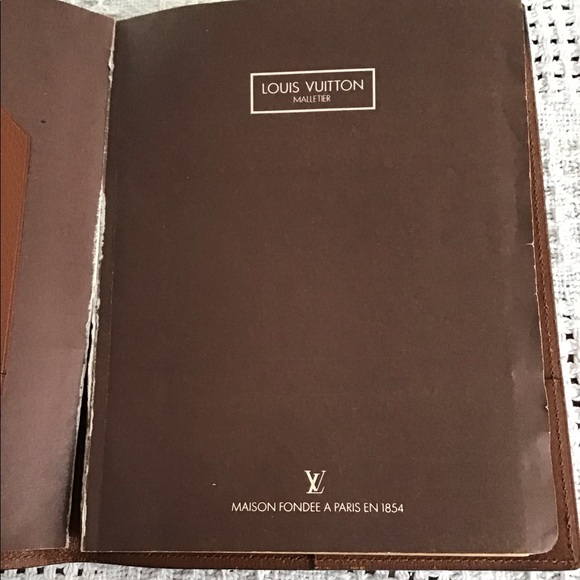 Rare vintage Louis Vuitton address book 19… - Picture 2 of 8